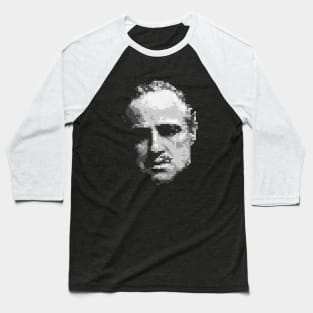 The Godfather - Pixeleted Baseball T-Shirt